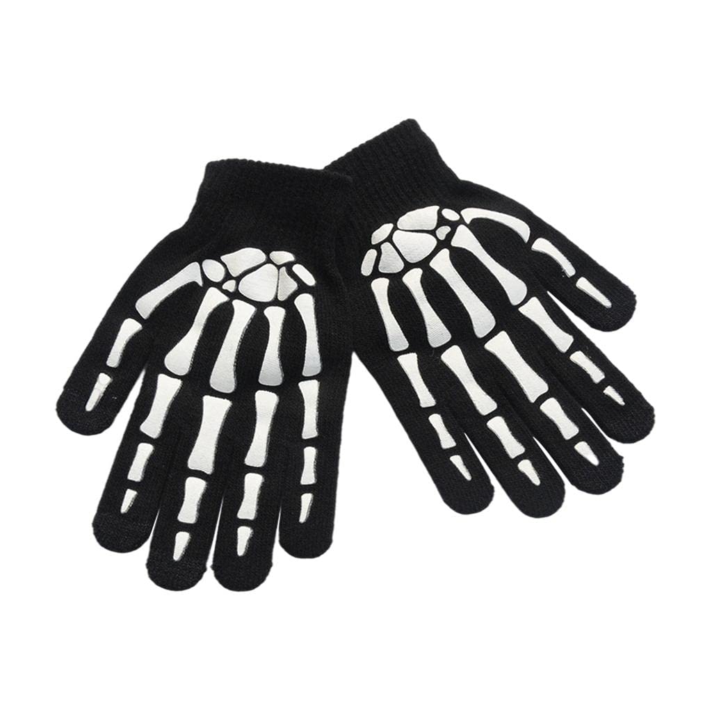 Buy THE STYLE SUTRA Halloween Skeleton Gloves Glow in The Dark